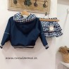 Noma Fernandez conjunto bom+sudadera Milan