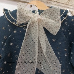 La Martinica conjunto sudadera y braga estrellas cambridge