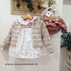 La Martinica conjunto braga y blusa trasniños