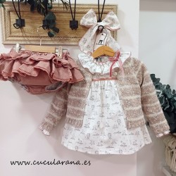 La Martinica conjunto braga y blusa trasniños