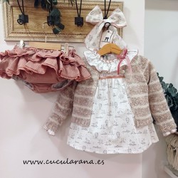 La Martinica conjunto braga y blusa trasniños