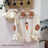 La Martinica sudadera felpa + braga toffee