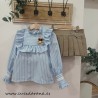 Noma Fernandez conjunto blusa y short venecia