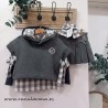 Noma Fernandez Conjunto short y chaleco genova