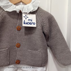 Chaqueta de punto Visón de Mi Lucero