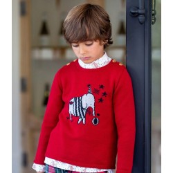 Kids chocolate jersey rojo...