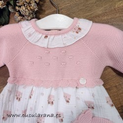 Prim baby vestido bebe lana y bambula 947