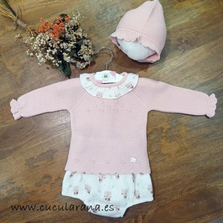 Prim baby conjunto jubón y ranita 922