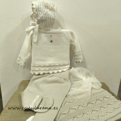 Conjunto bebe primera puesta granlei