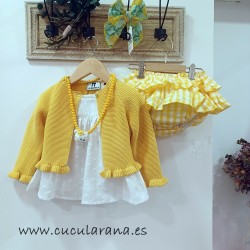 Conjunto niña braguita y blusa kittie