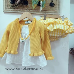 Conjunto niña braguita y blusa kittie