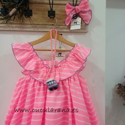 la martinica vestido neón