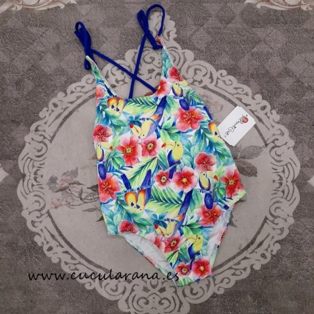 Ba Ador De Ni A De Estampado De Flores Coleccion Tutti Fruti Temporada Primavera Verano De La