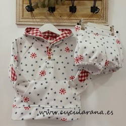 Conjunto de niño ESTRELLAS de LA MARTINICA.